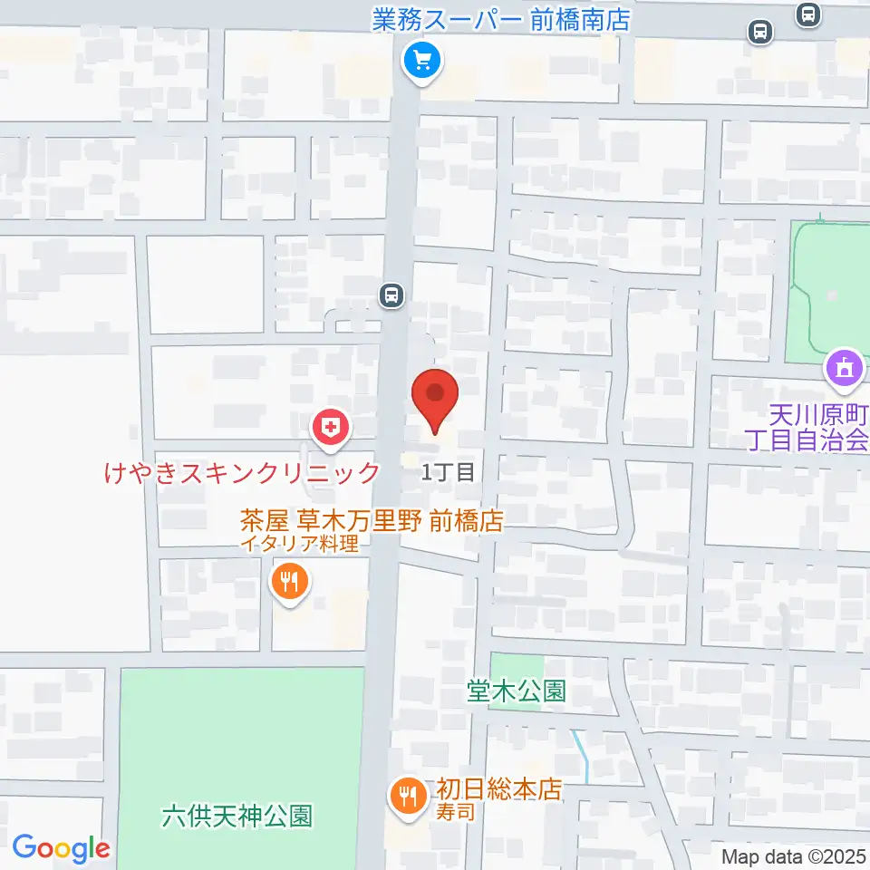 エコミック音楽教室周辺のホテル一覧地図
