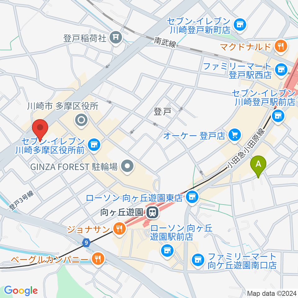 SOUND STUDIO OTA周辺のホテル一覧地図