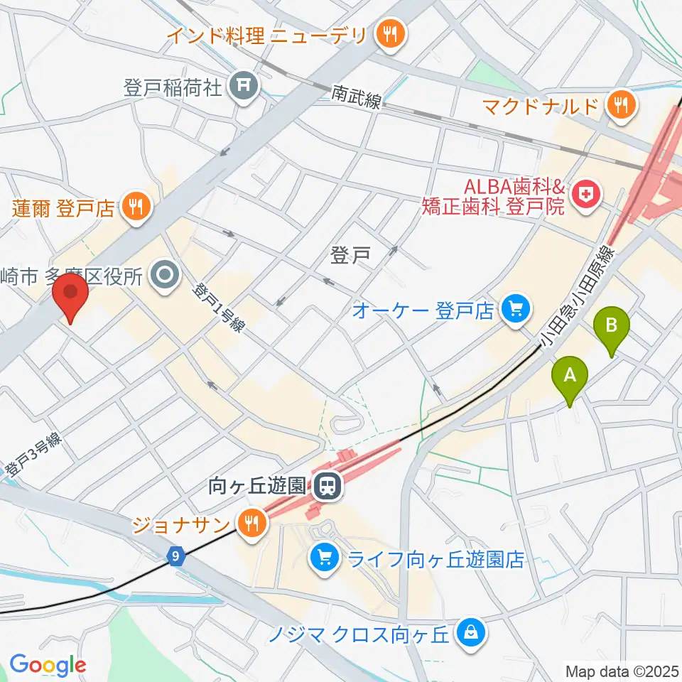 SOUND STUDIO OTA周辺のホテル一覧地図
