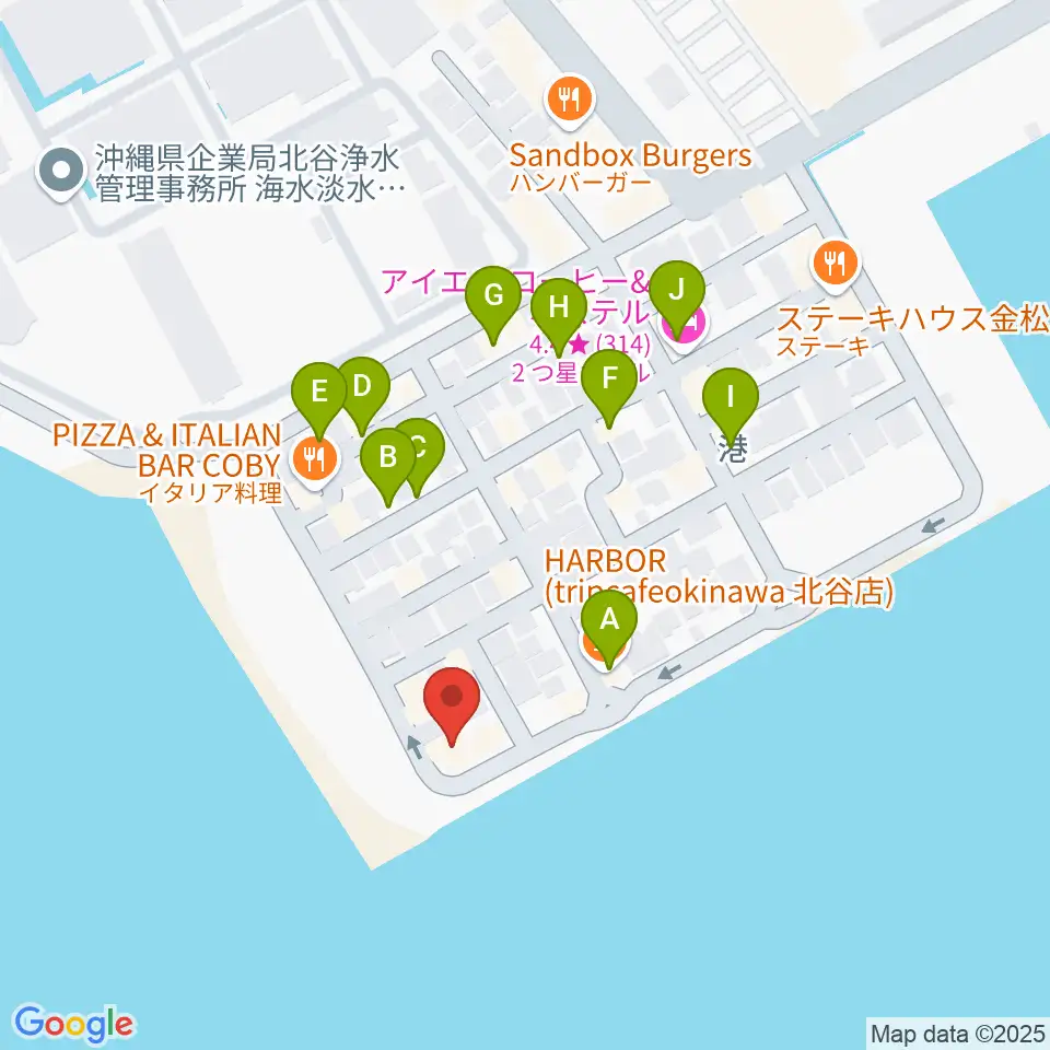 サンセットミュージックスクール周辺のホテル一覧地図