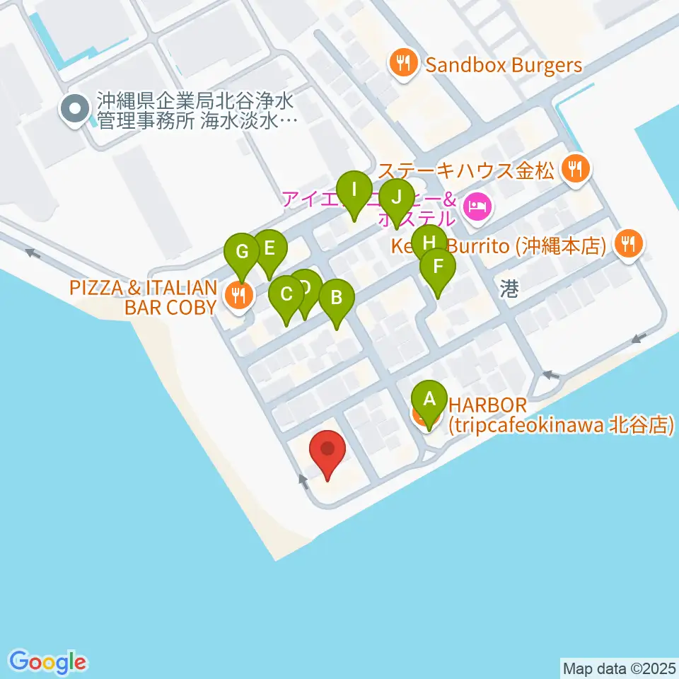 サンセットミュージックスクール周辺のホテル一覧地図