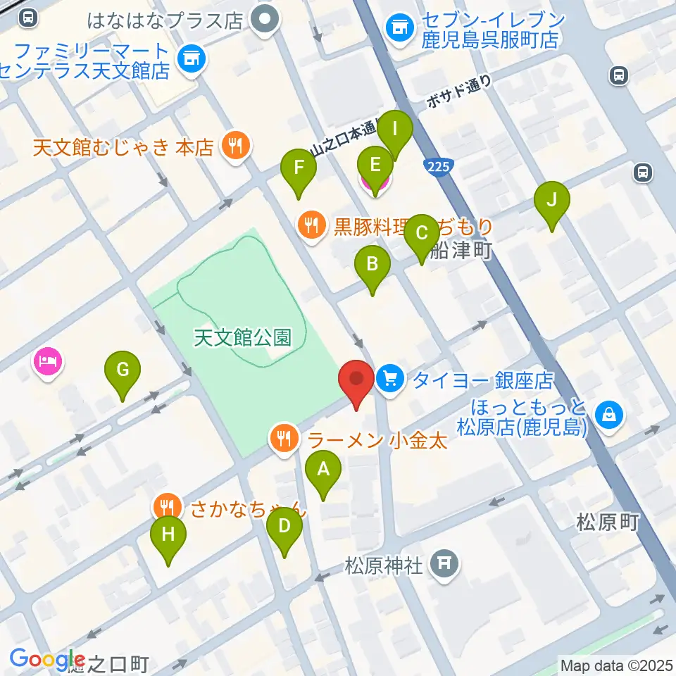 鹿児島スピードキング周辺のホテル一覧地図
