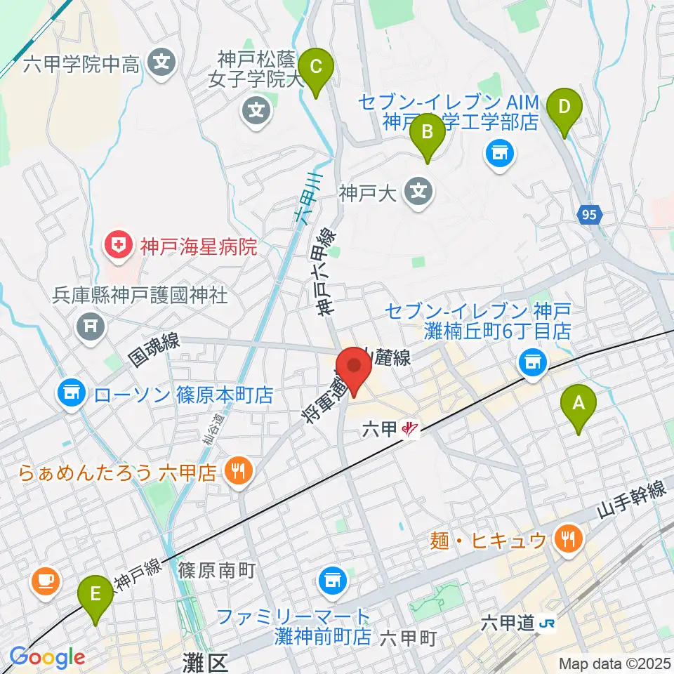 バイオリン工房 音屋周辺のホテル一覧地図