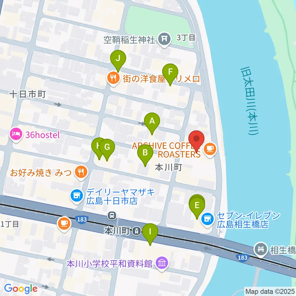 WAKOゲバントホール周辺のホテル一覧地図