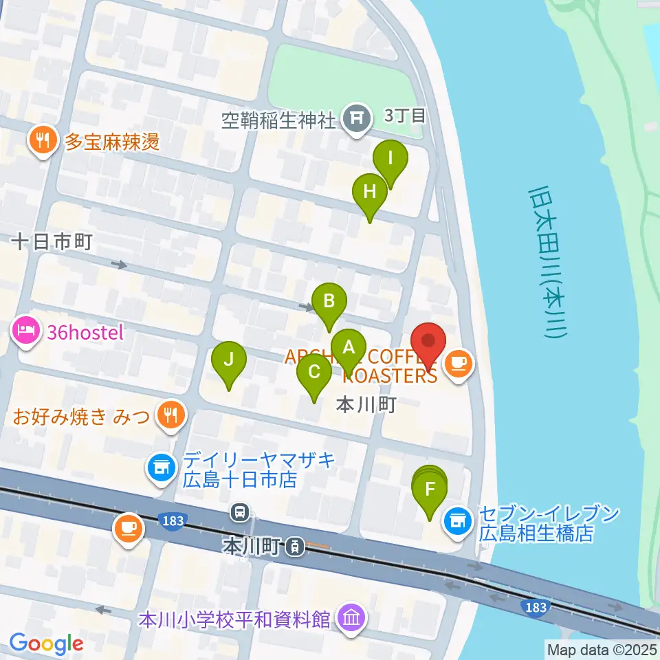 WAKOゲバントホール周辺のホテル一覧地図