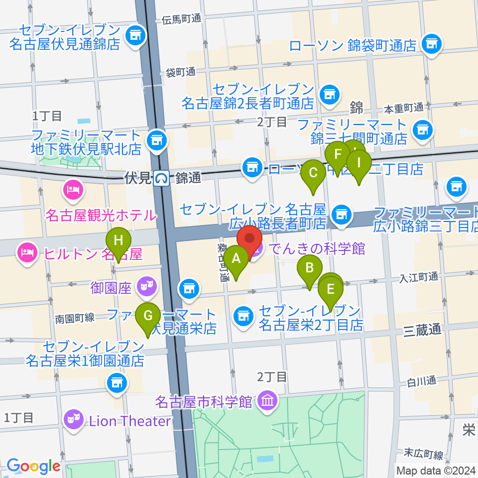 電気文化会館 ザ・コンサートホール周辺のホテル一覧地図