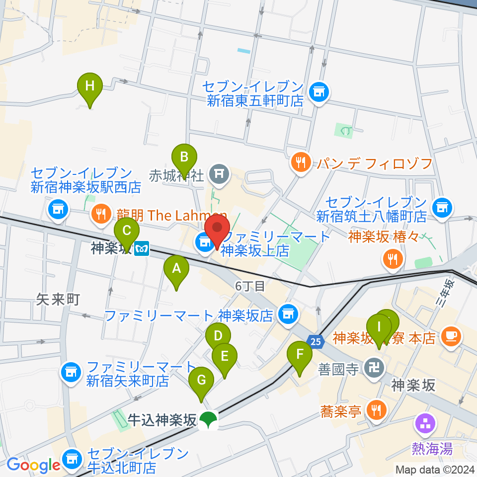 音楽の友ホール周辺のホテル一覧地図