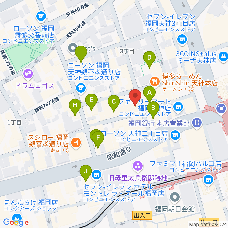 MRTミュージックスタジオ周辺のホテル一覧地図