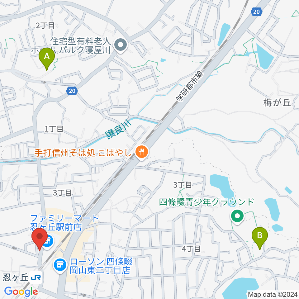 スタジオ・ペグ周辺のホテル一覧地図