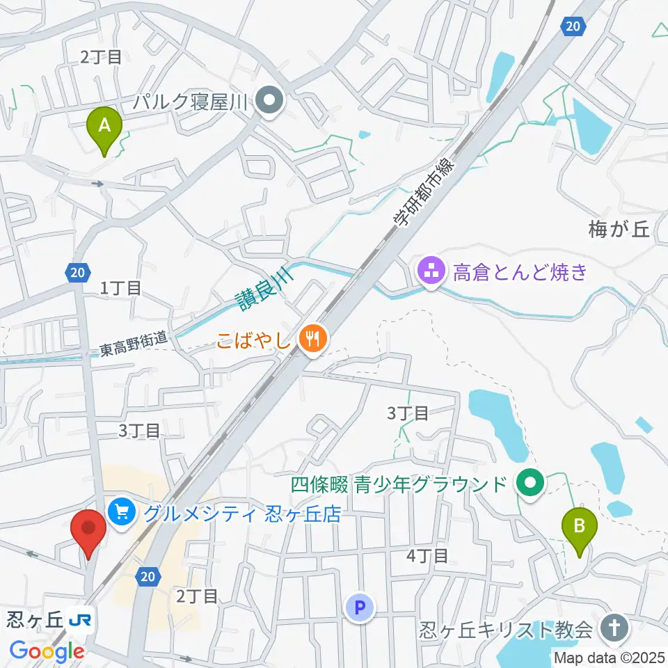スタジオ・ペグ周辺のホテル一覧地図