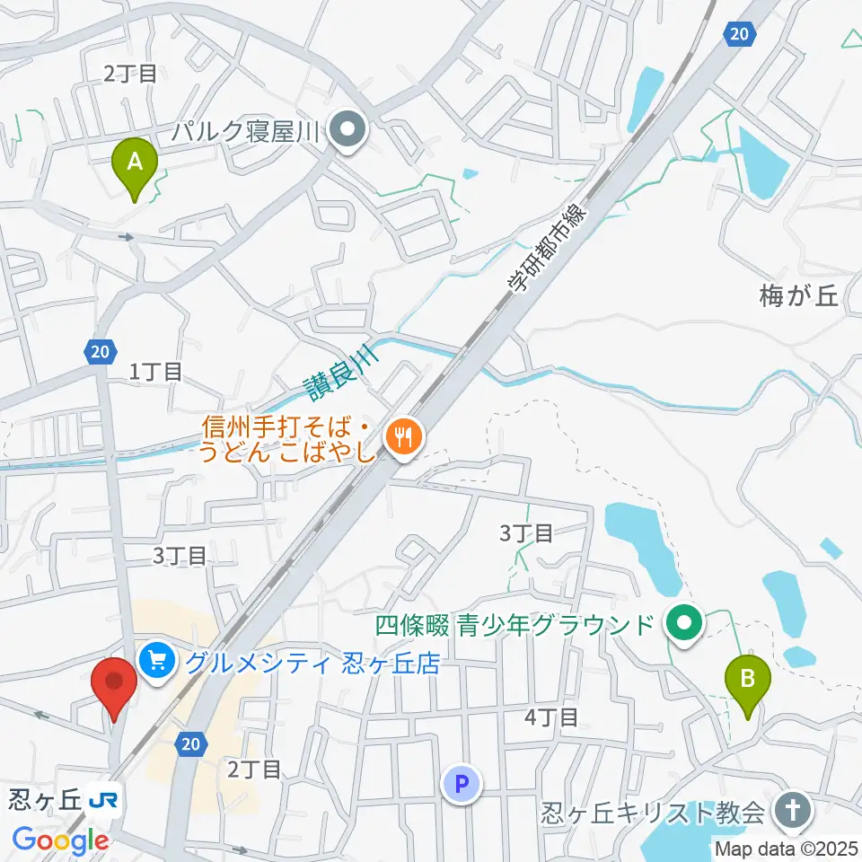 スタジオ・ペグ周辺のホテル一覧地図
