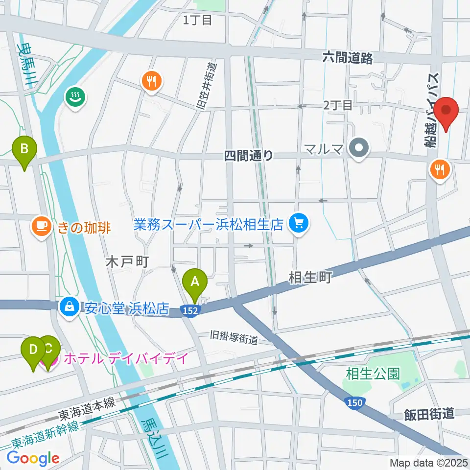 DT-RECORDING STUDIO周辺のホテル一覧地図