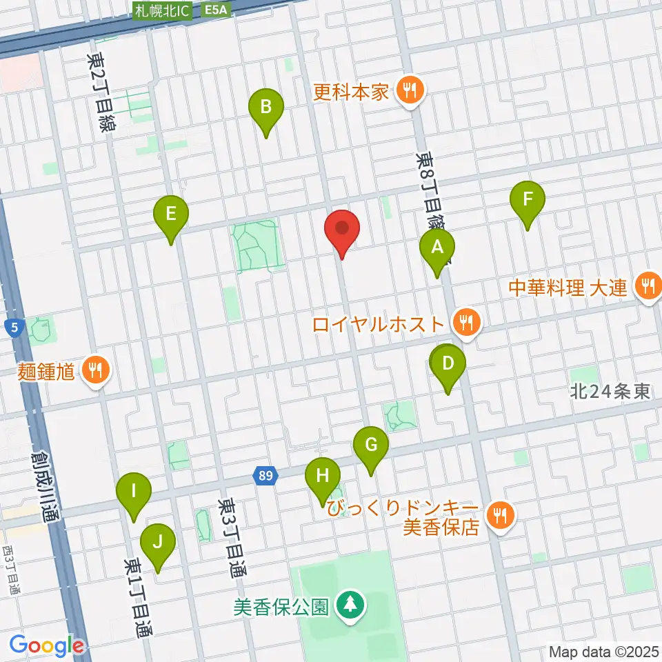 HIT STUDIO周辺のホテル一覧地図