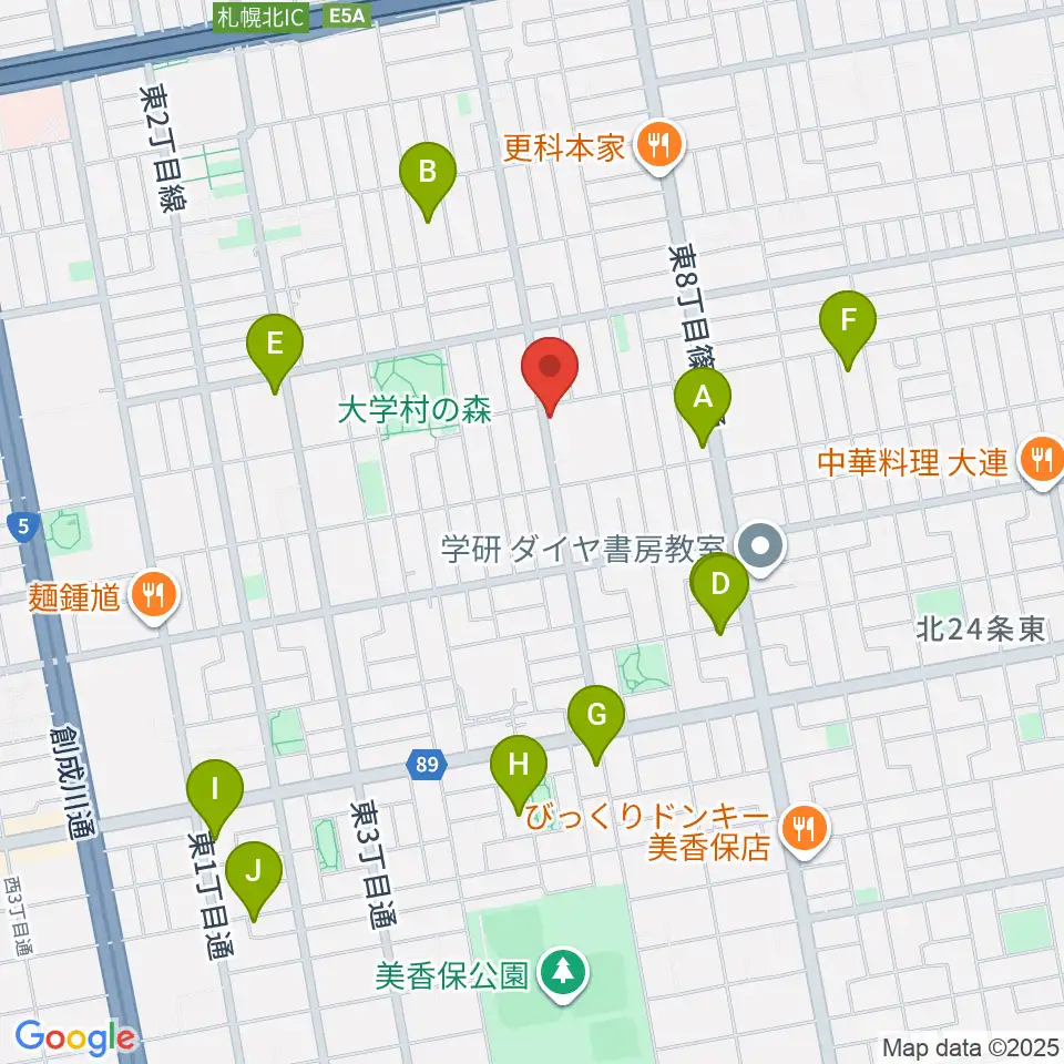 HIT STUDIO周辺のホテル一覧地図
