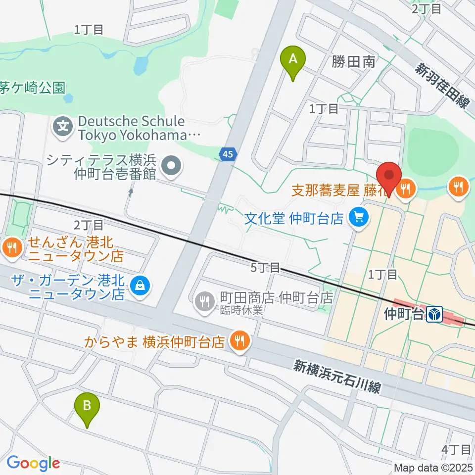 スタジオオーパーツ周辺のホテル一覧地図