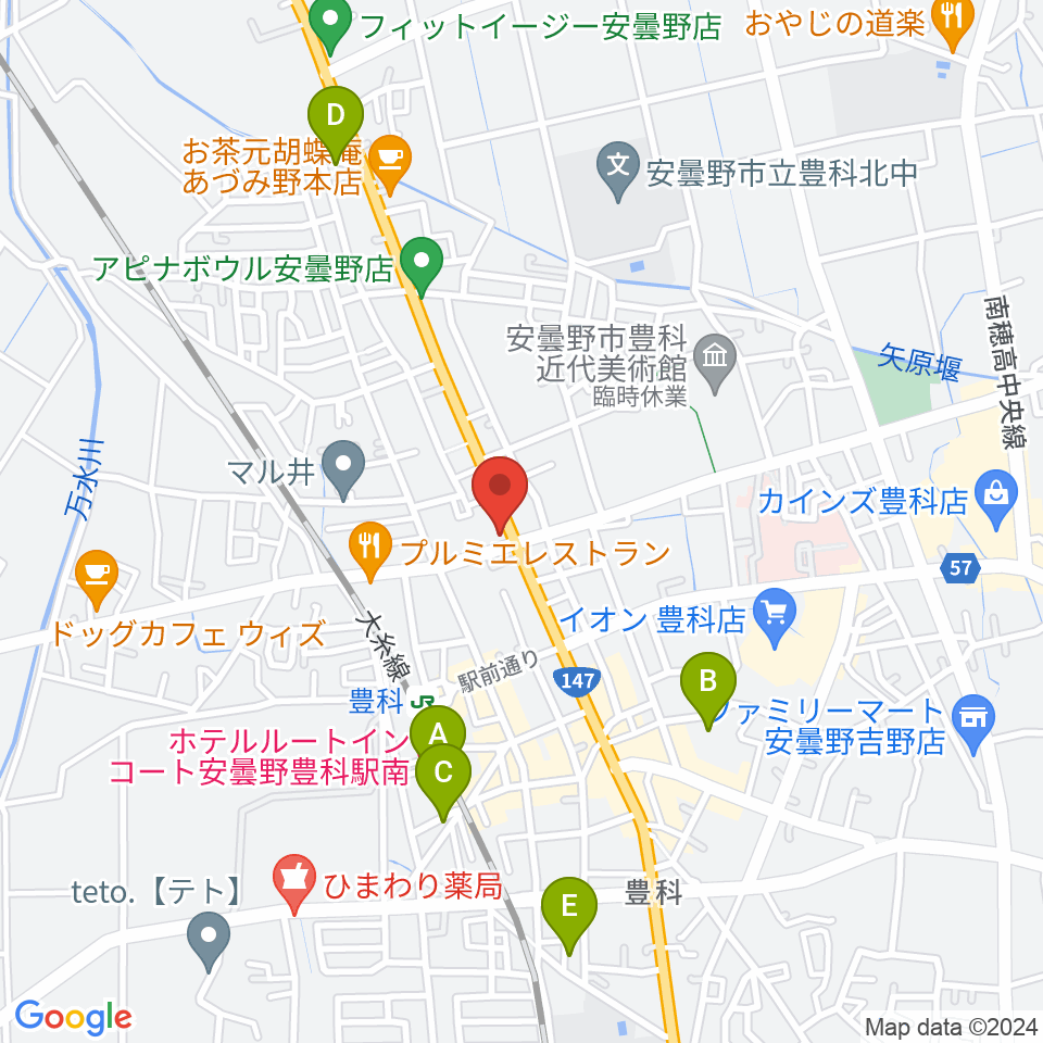 サウンドバーリューク周辺のホテル一覧地図