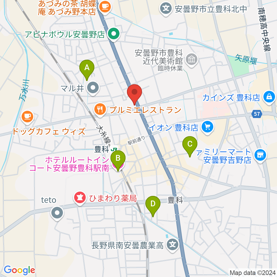 サウンドバーリューク周辺のホテル一覧地図