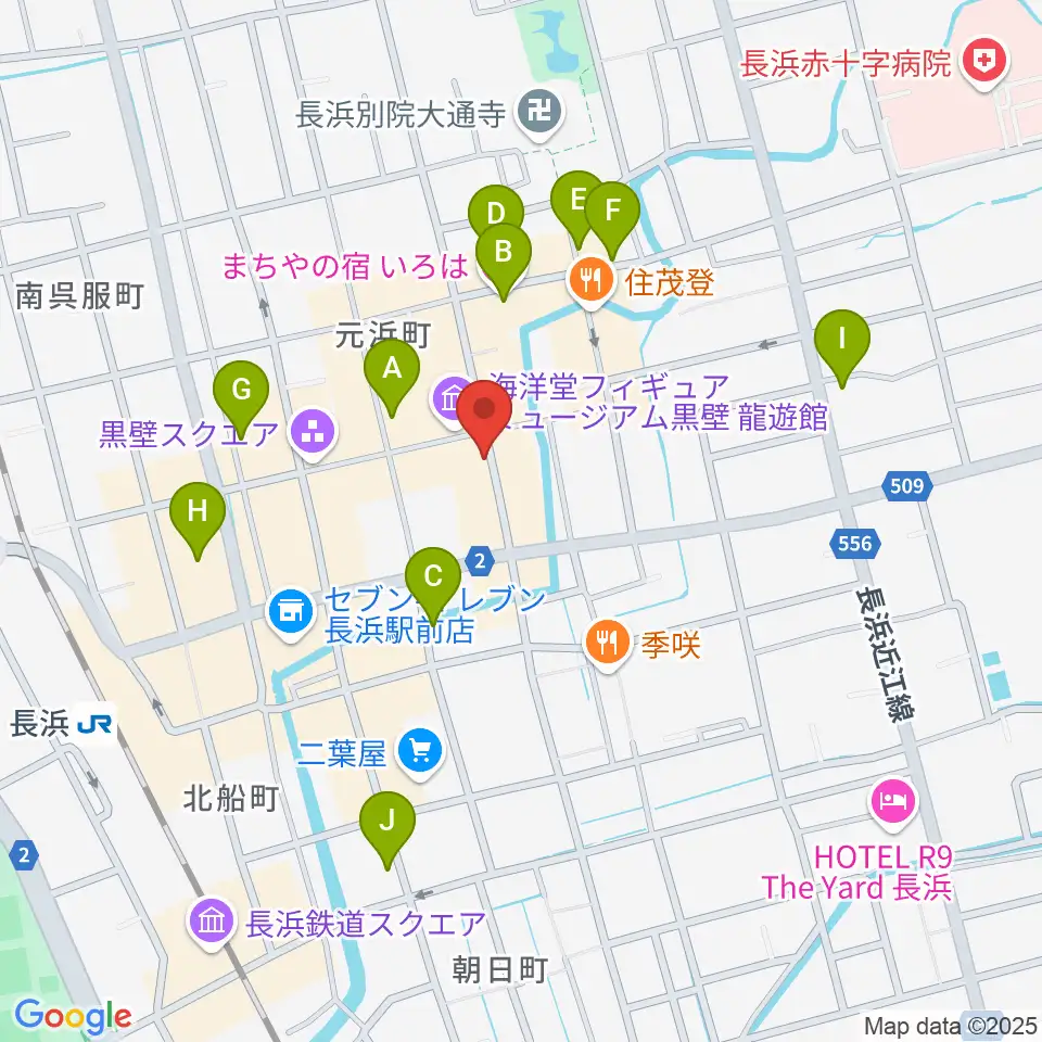 きたむらカワイ音楽教室周辺のホテル一覧地図