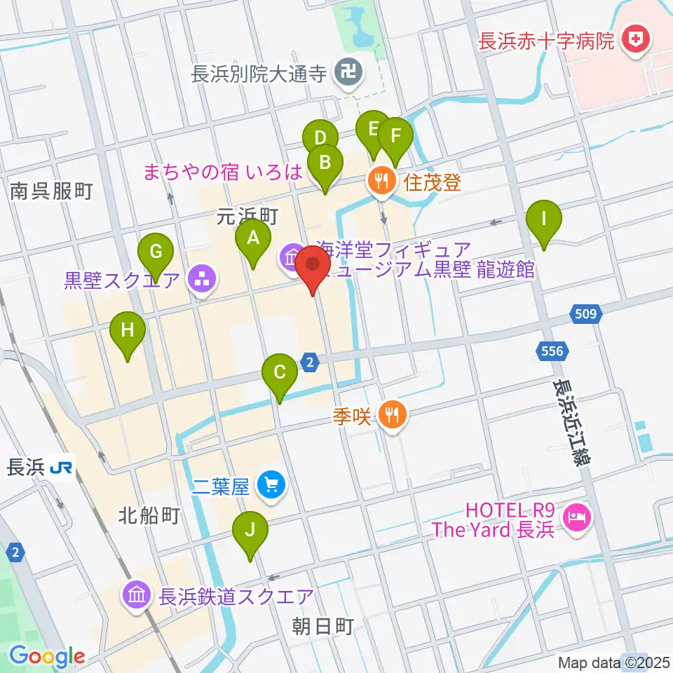 きたむらカワイ音楽教室周辺のホテル一覧地図