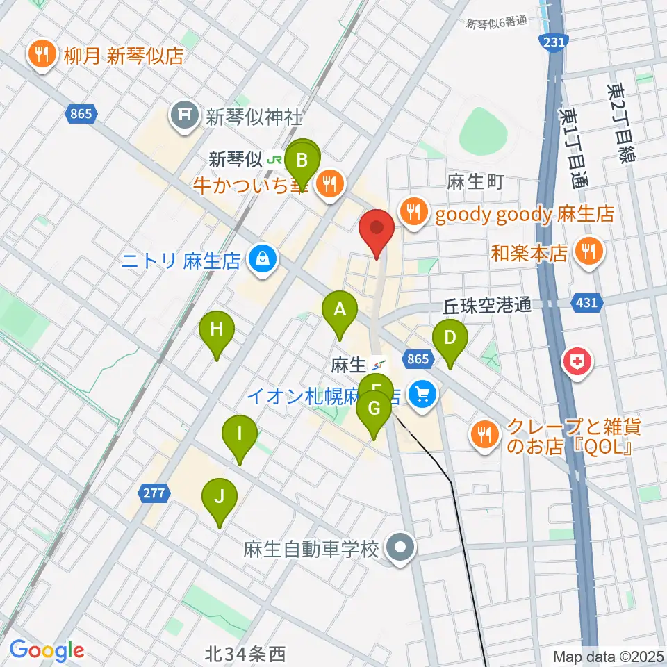 デコ・ミュージック周辺のホテル一覧地図