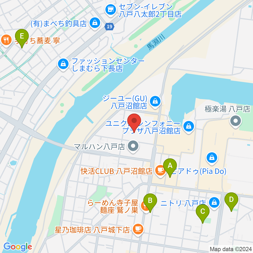 サウンドクリエイト周辺のホテル一覧地図