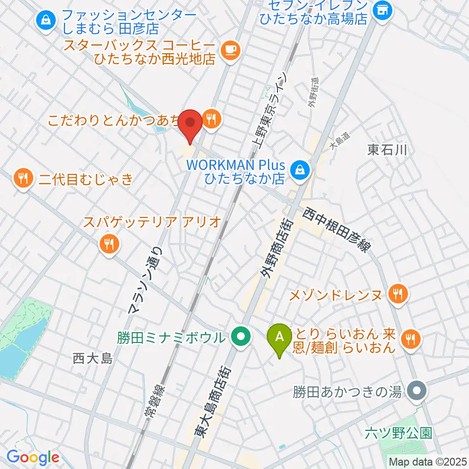 スタジオ音楽工房周辺のホテル一覧地図