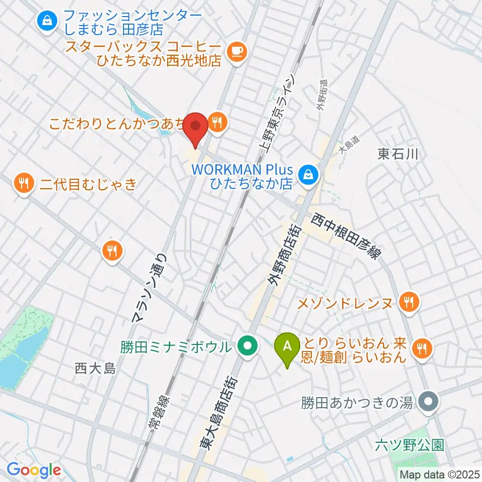 スタジオ音楽工房周辺のホテル一覧地図