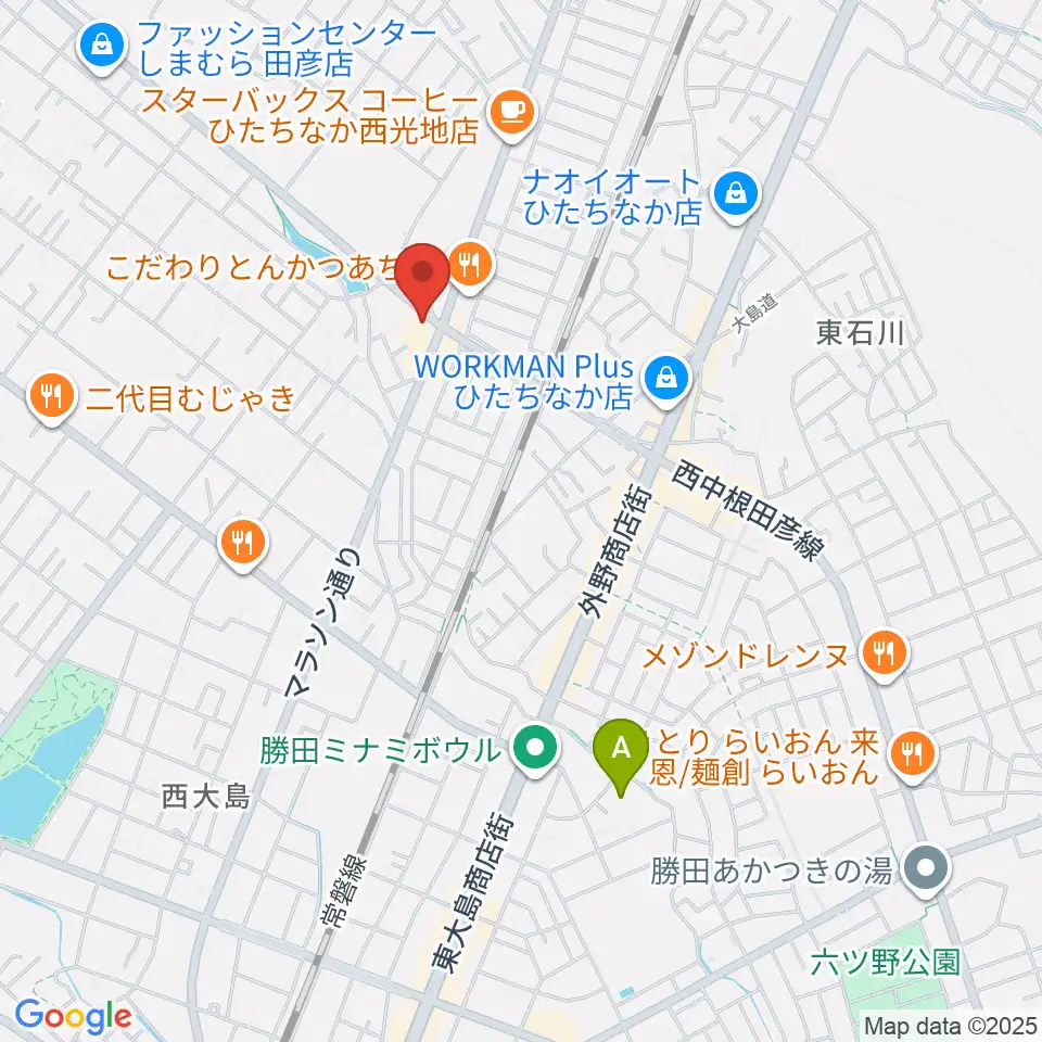スタジオ音楽工房周辺のホテル一覧地図