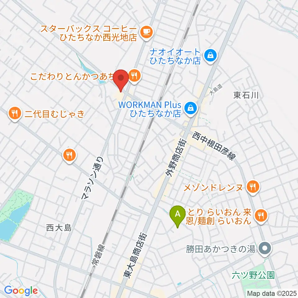 スタジオ音楽工房周辺のホテル一覧地図