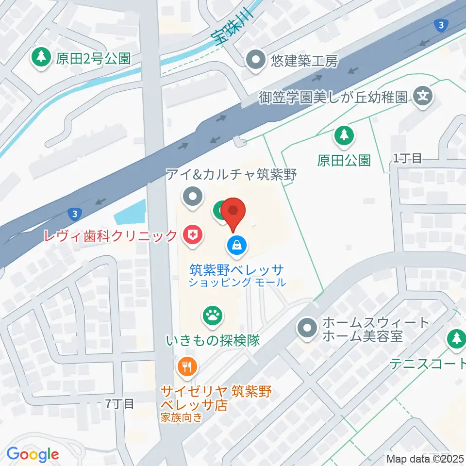 アイ&カルチャ筑紫野周辺のホテル一覧地図