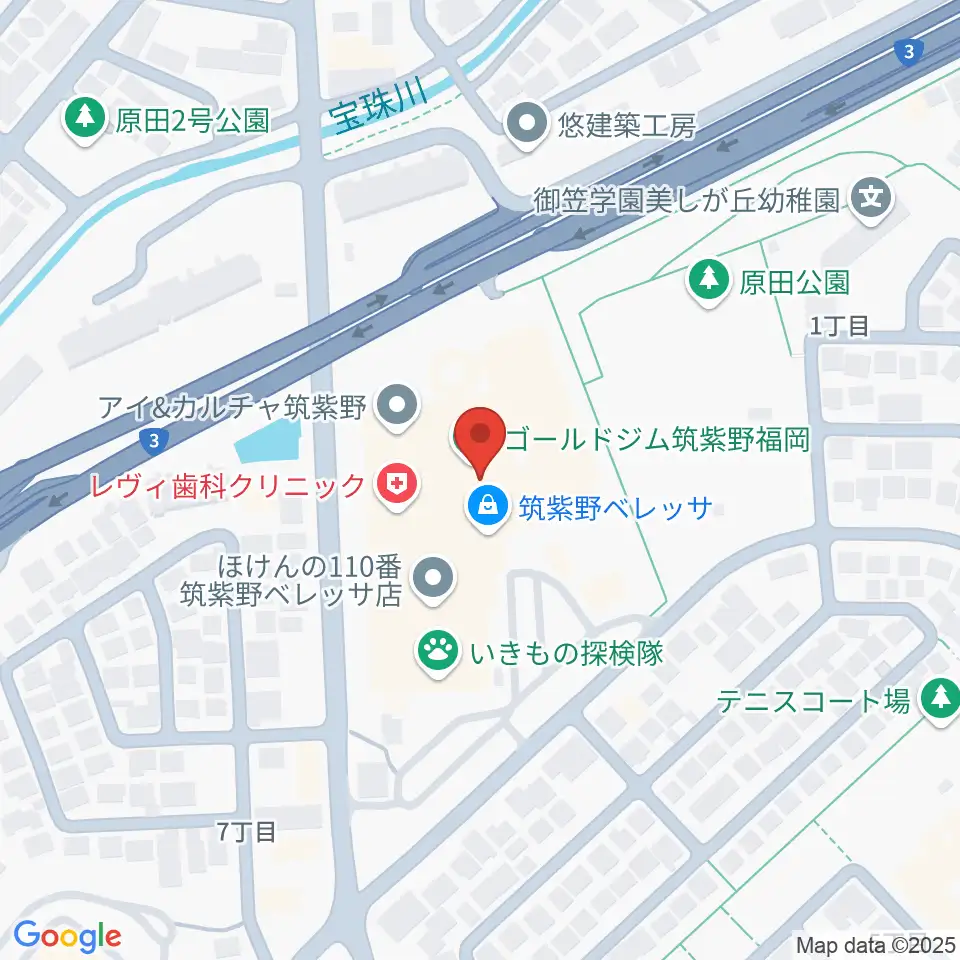 アイ&カルチャ筑紫野周辺のホテル一覧地図