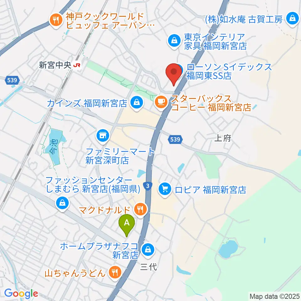 MUSIC STUDIO BEBOP周辺のホテル一覧地図
