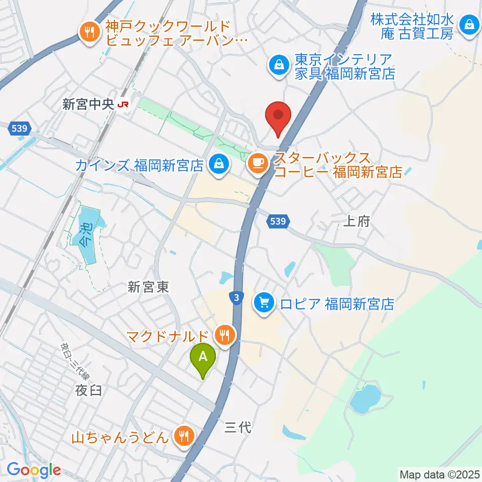 MUSIC STUDIO BEBOP周辺のホテル一覧地図