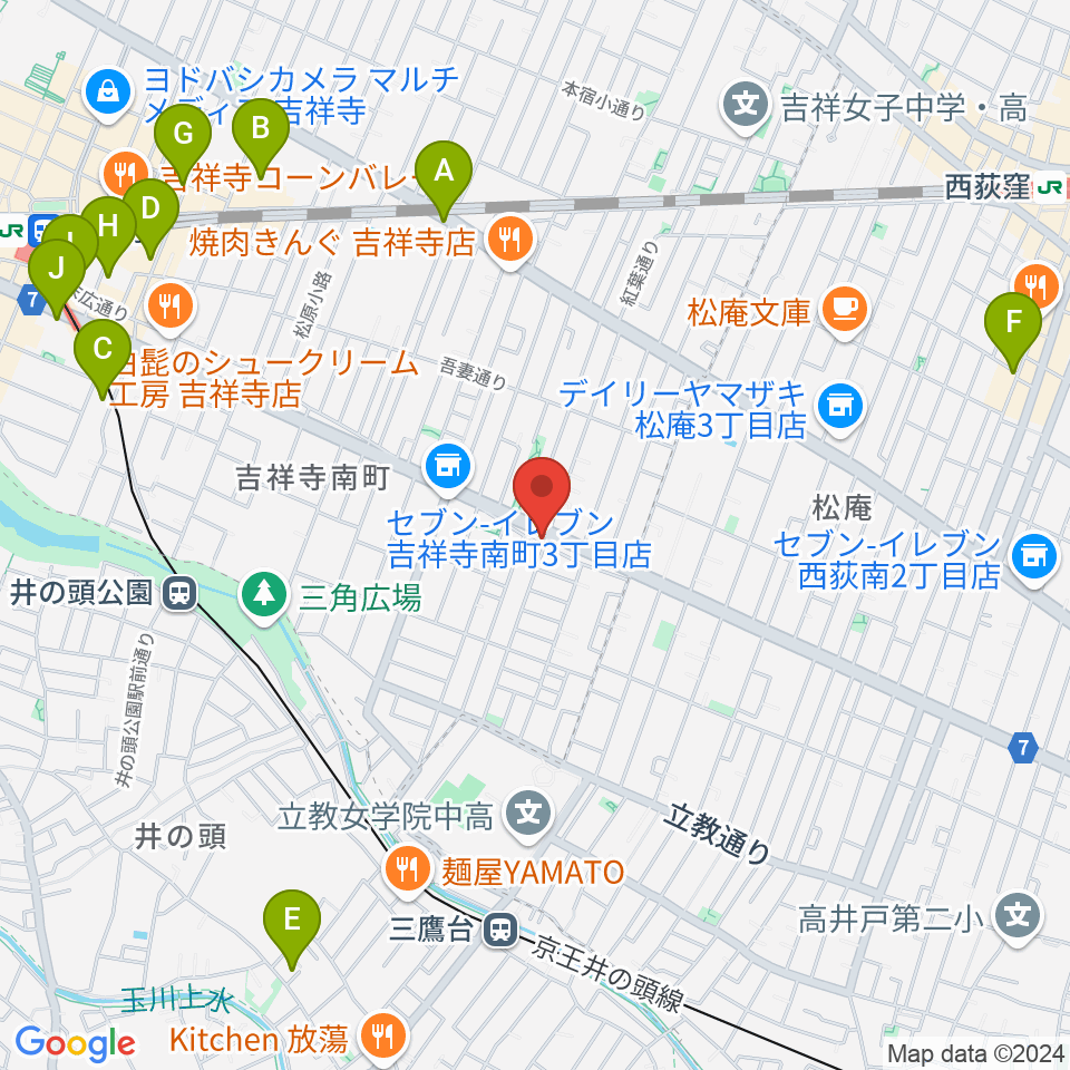 Air GARAGE周辺のホテル一覧地図