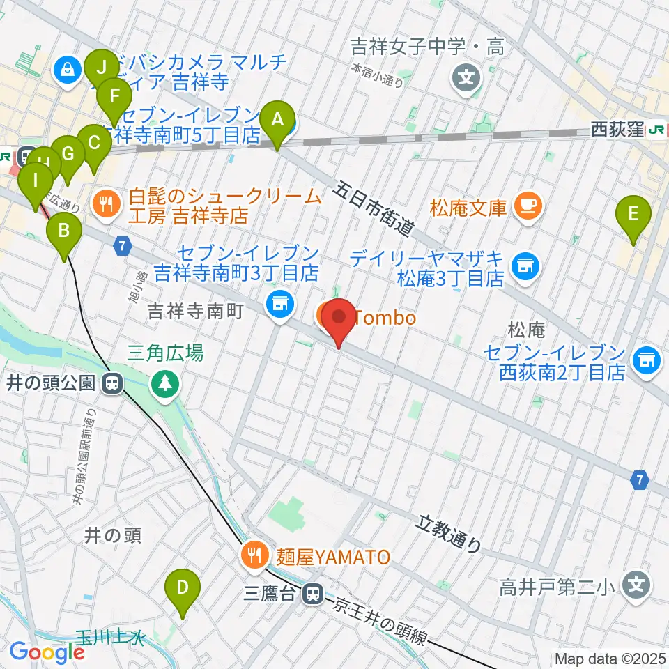 Air GARAGE周辺のホテル一覧地図