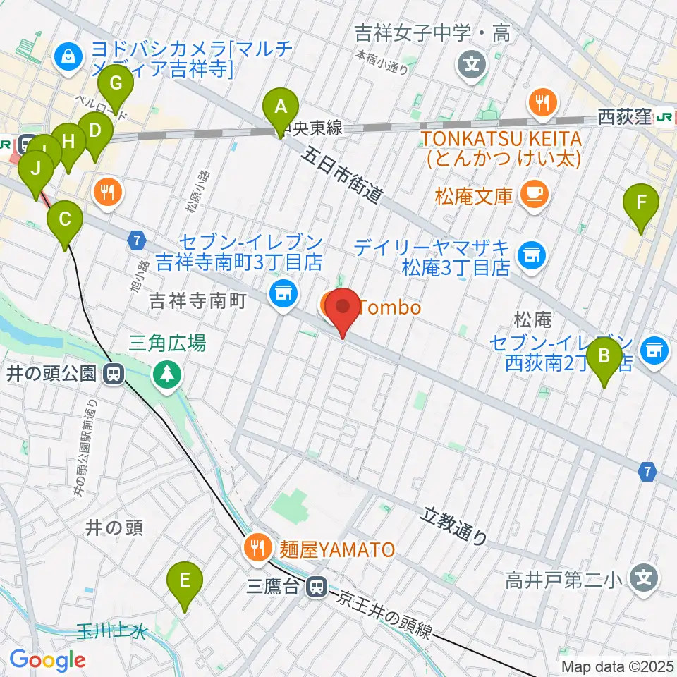 Air GARAGE周辺のホテル一覧地図