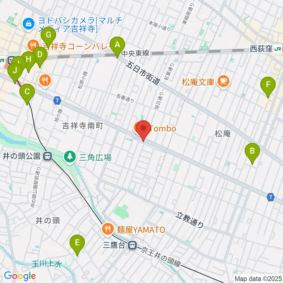 Air GARAGE周辺のホテル一覧地図
