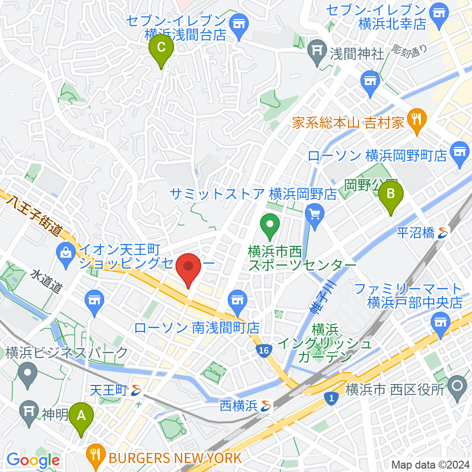 スタジオOUT of DATE周辺のホテル一覧地図