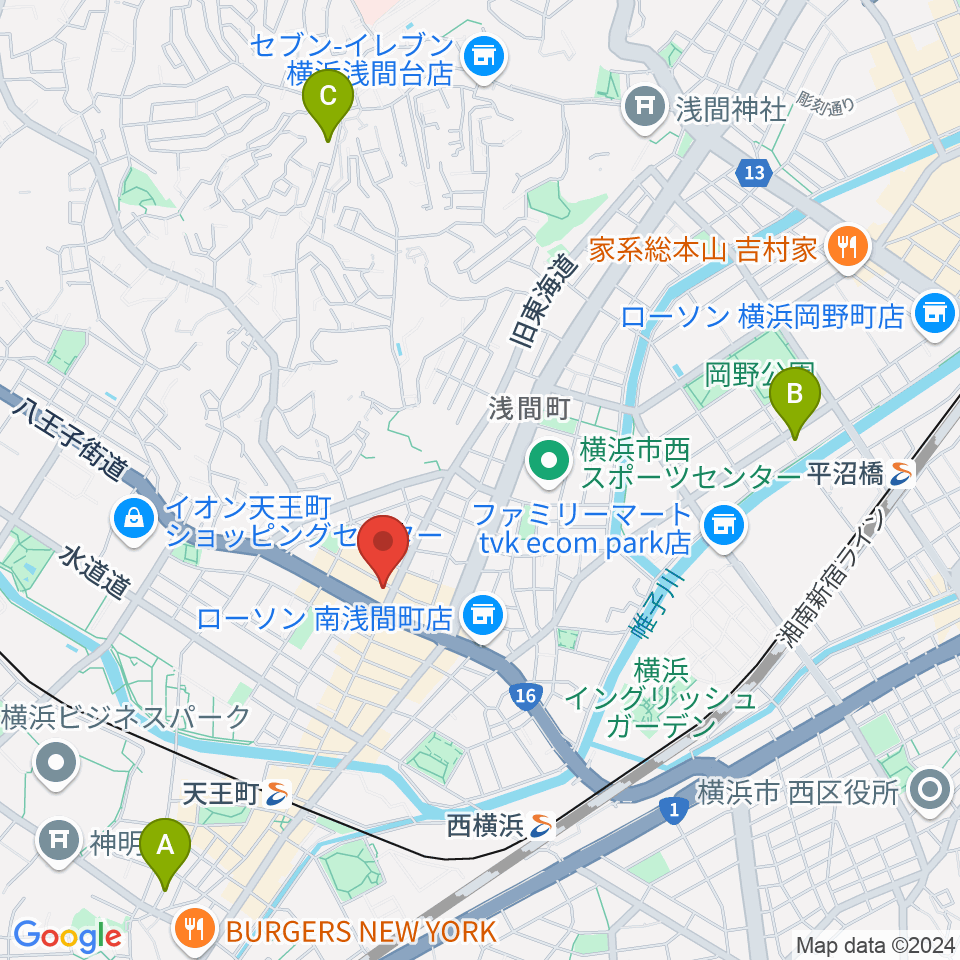 スタジオOUT of DATE周辺のホテル一覧地図