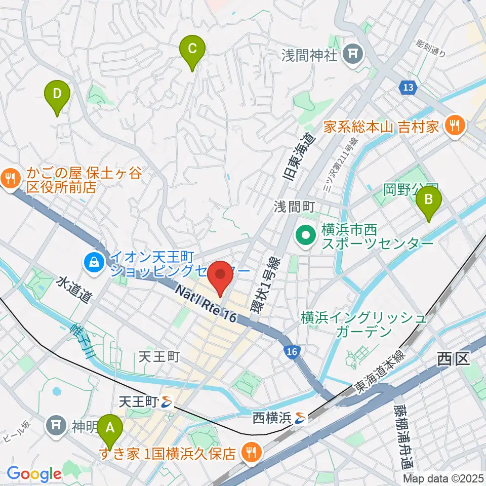 スタジオOUT of DATE周辺のホテル一覧地図