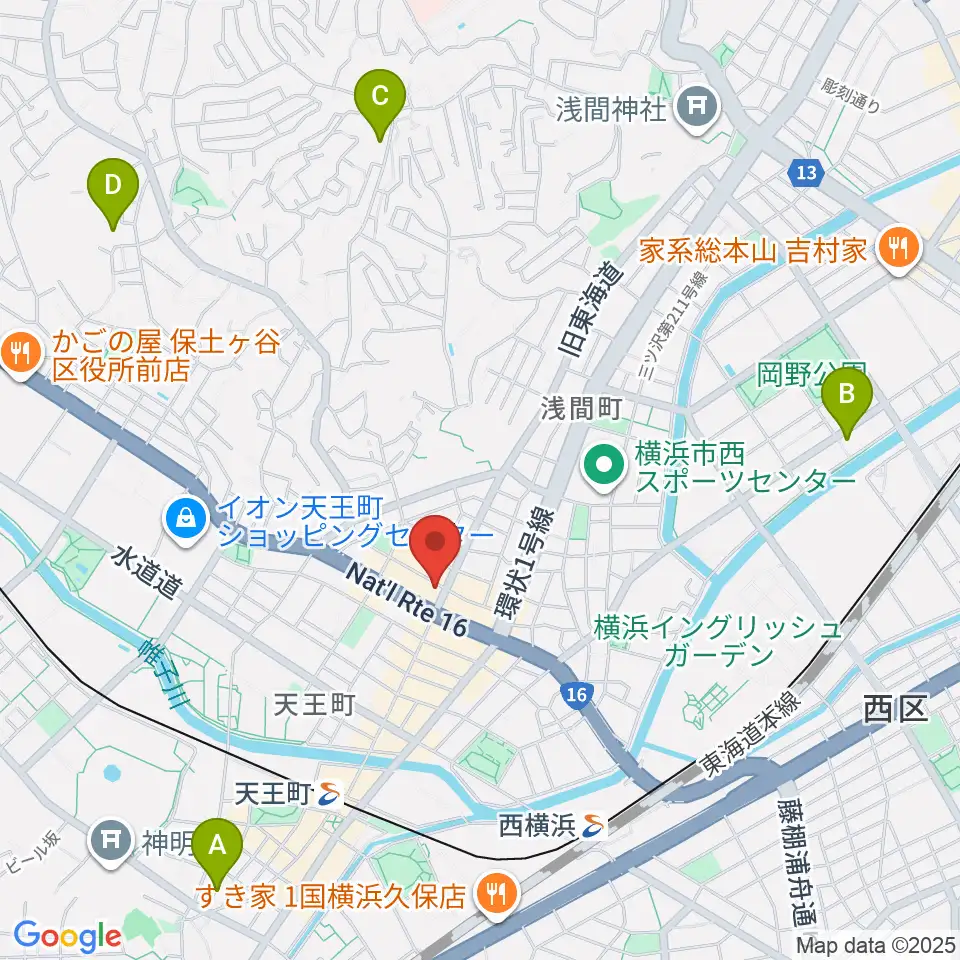 スタジオOUT of DATE周辺のホテル一覧地図