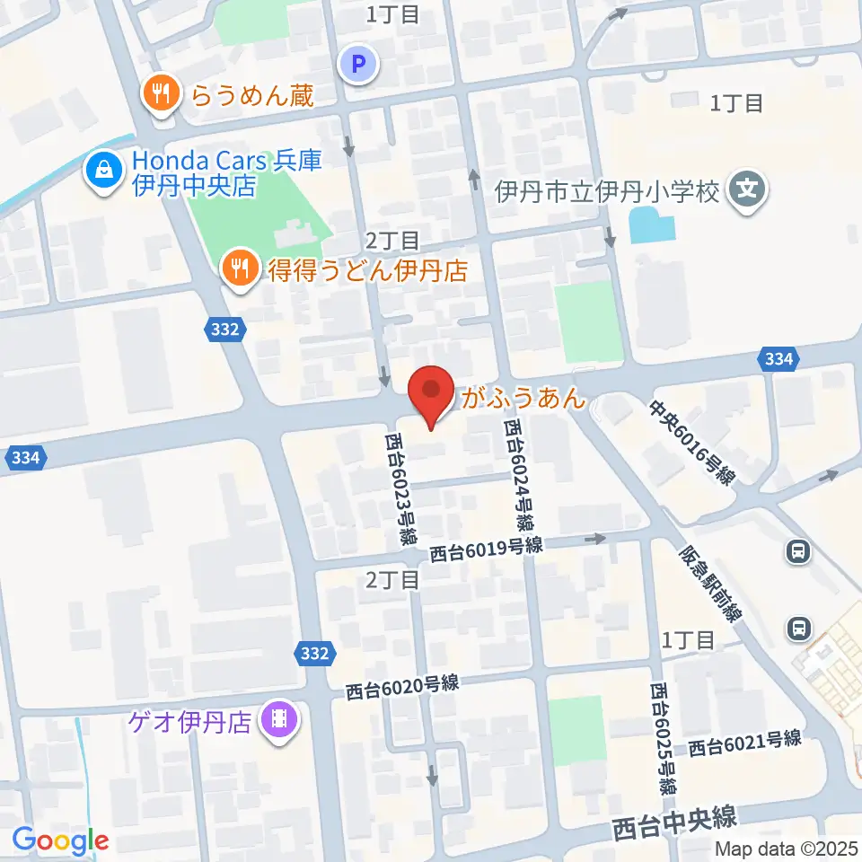 とらいする周辺のホテル一覧地図
