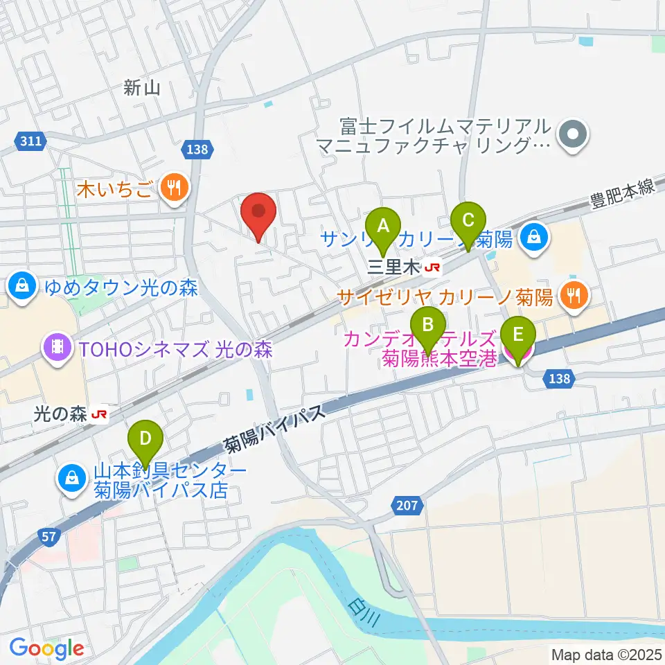 スタジオグリーム周辺のホテル一覧地図