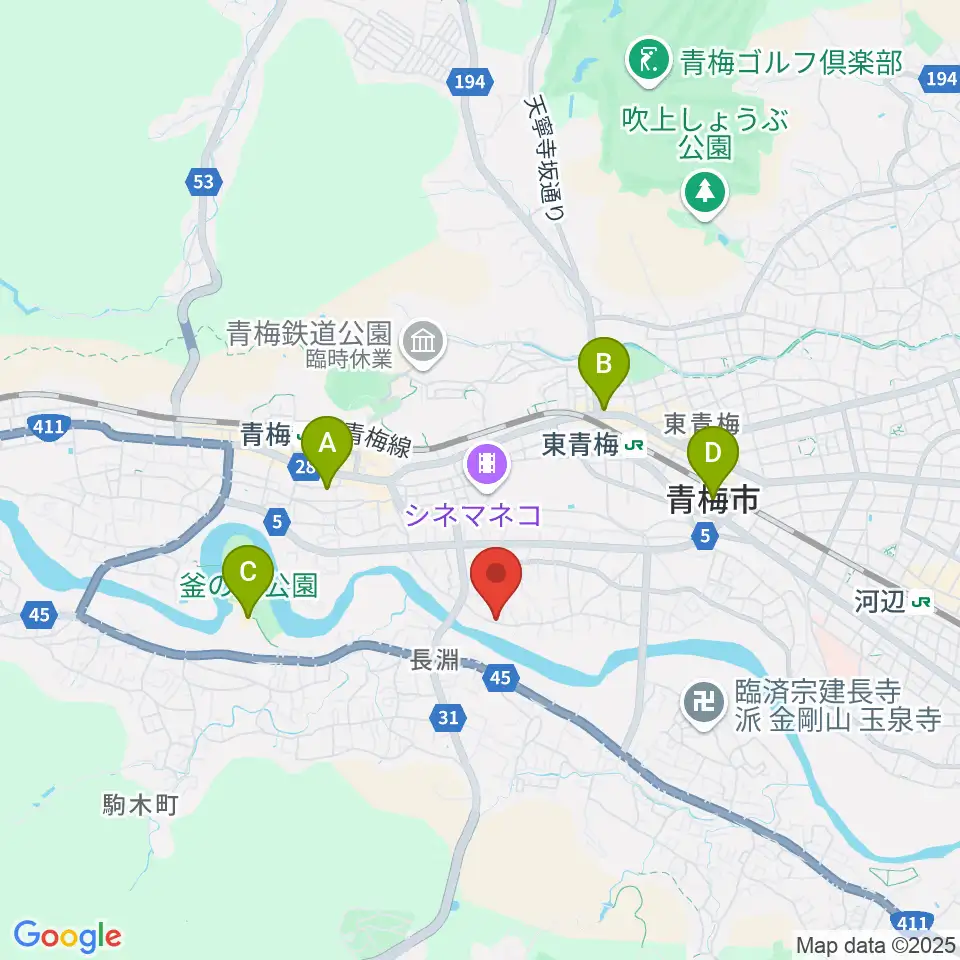 邦声堂周辺のホテル一覧地図