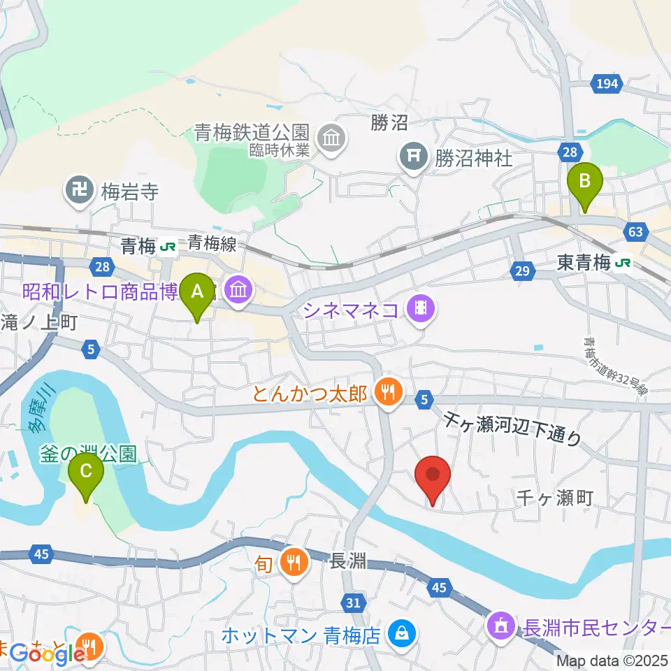 邦声堂周辺のホテル一覧地図