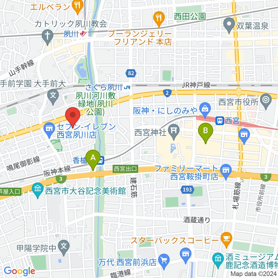 高木ピアノサービス周辺のホテル一覧地図