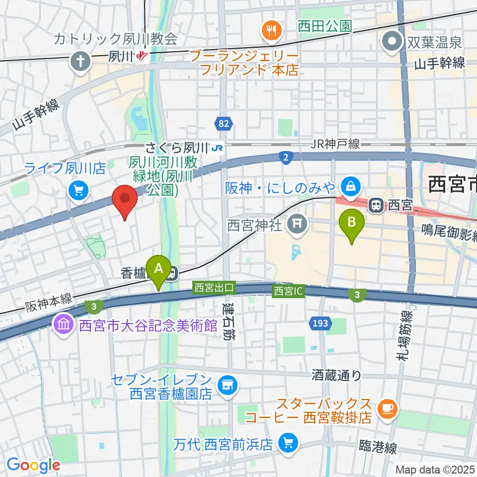 高木ピアノサービス周辺のホテル一覧地図