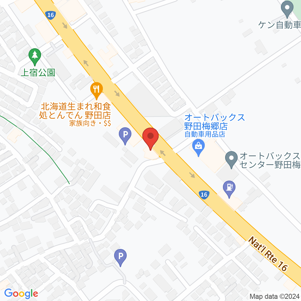 株式会社ピアノプラザ周辺のホテル一覧地図