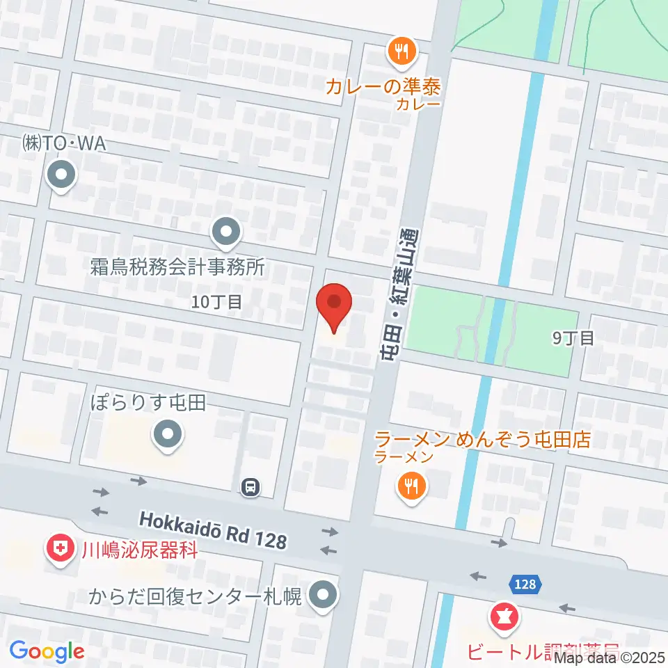小林雅巳ピアノ調律所周辺のホテル一覧地図