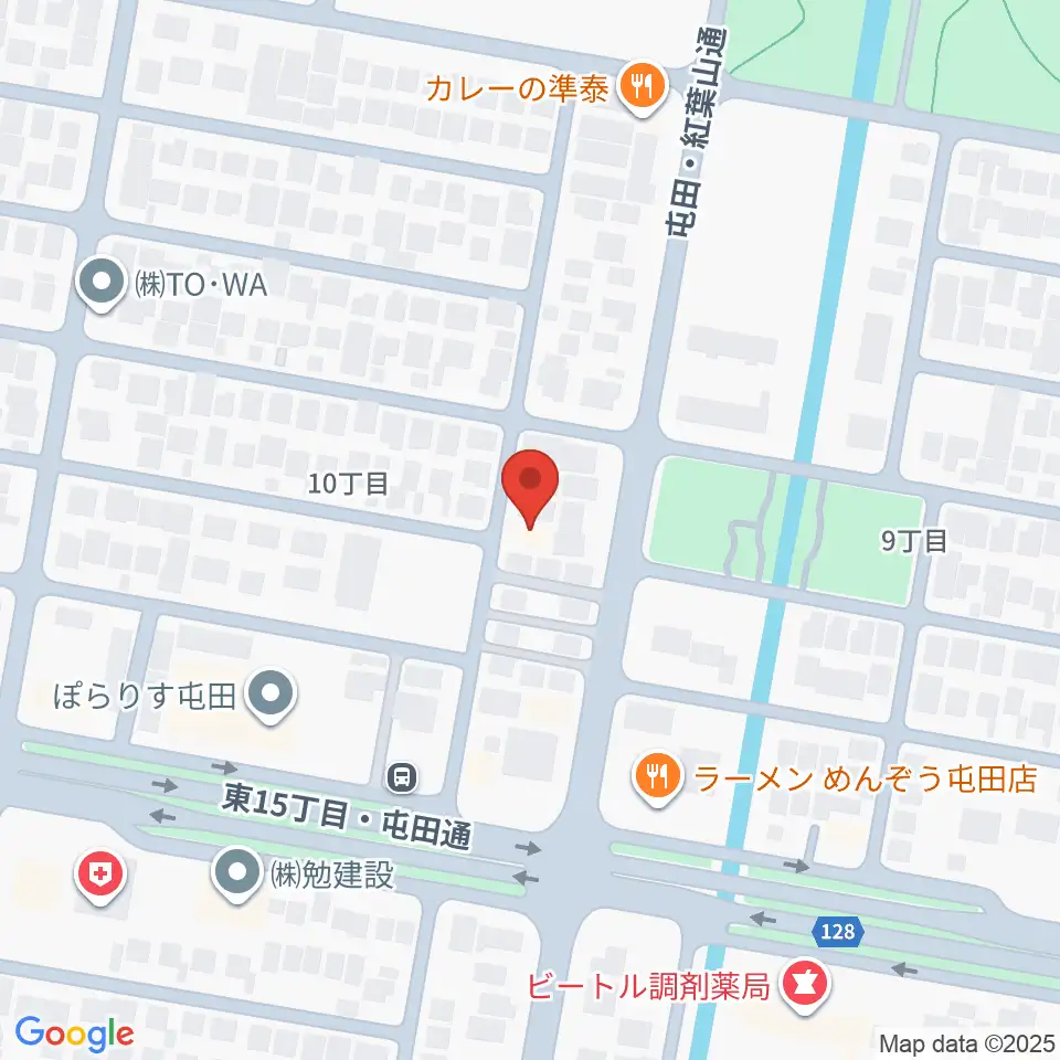 小林雅巳ピアノ調律所周辺のホテル一覧地図